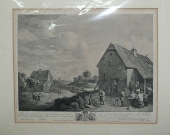 Dutch village after Teniers